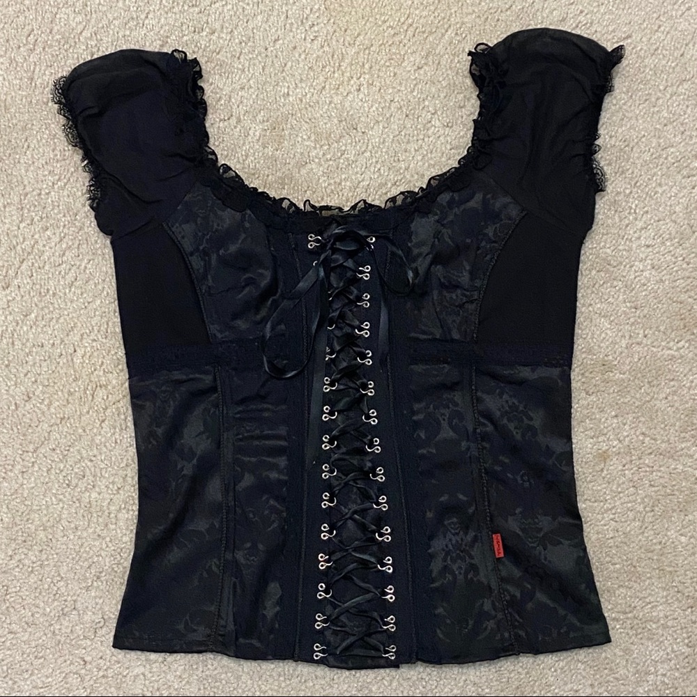 Tripp Brocade Corset Size M - Picture 1 of 4